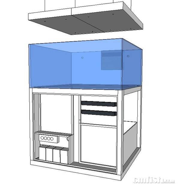 长沙1方缸sps开缸 海屋记